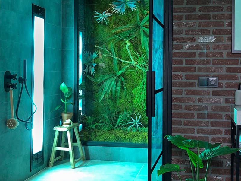 Sunshower groen