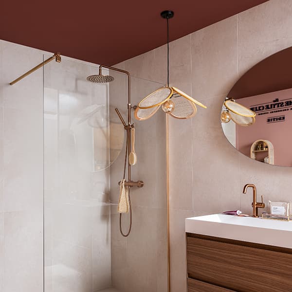 Douche in badkamer