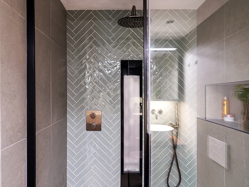 Badkamer met toilet