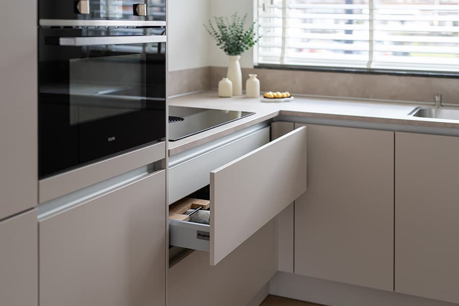 Beige keuken