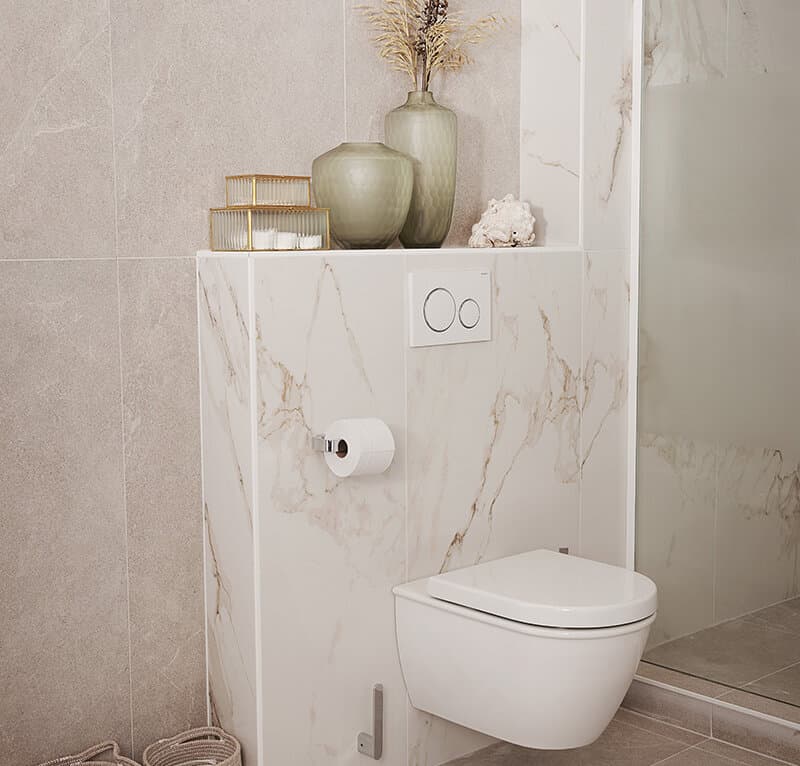 Tegelvoegen toilet